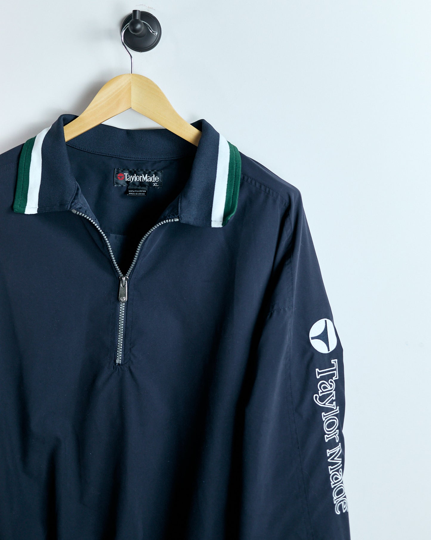 90s TaylorMade Blue Quarter Zip Windbreaker (XL)