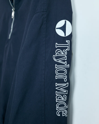 90s TaylorMade Blue Quarter Zip Windbreaker (XL)