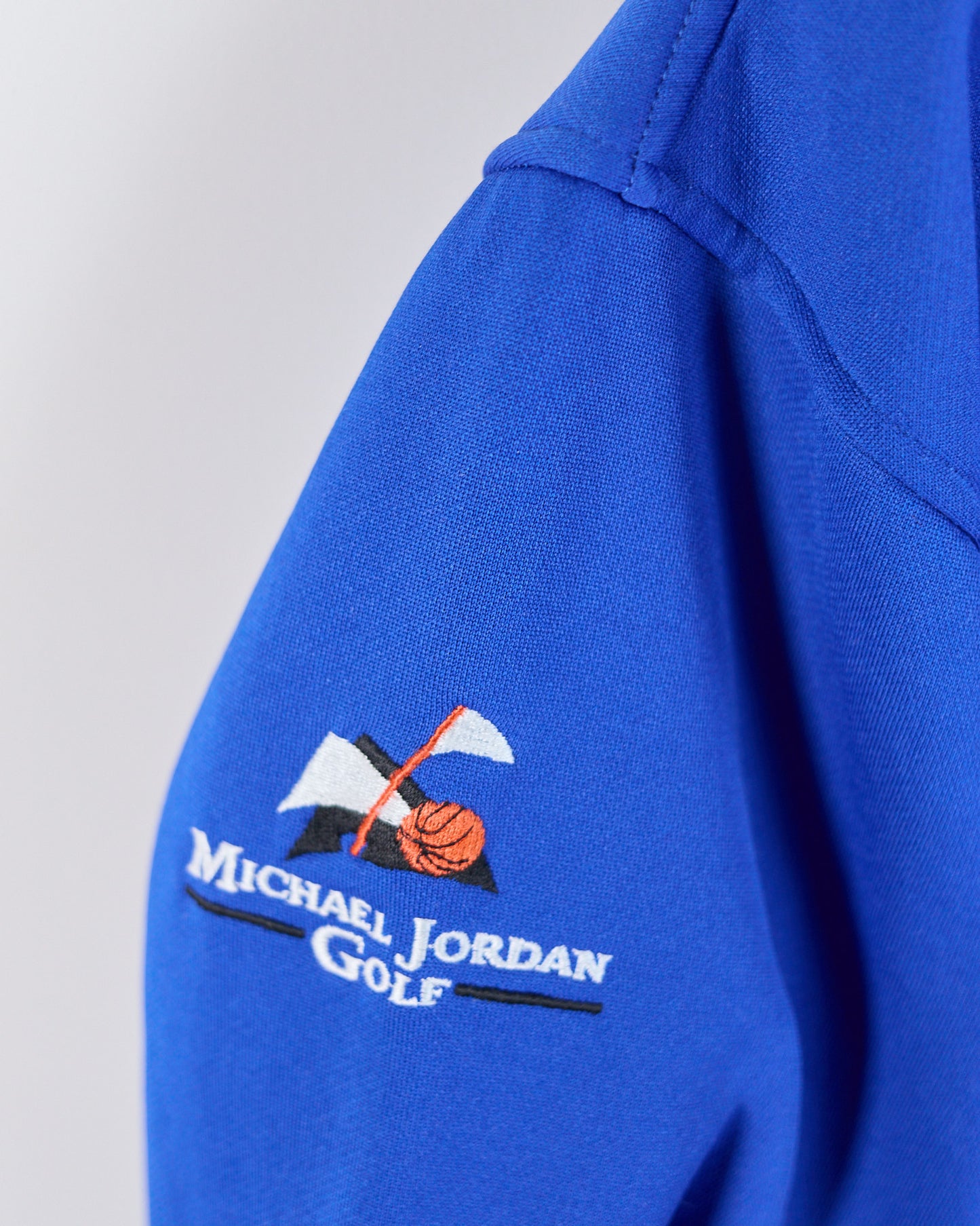 Early 90s Michael Jordan Golf x Nike Golf Yin Yang Blue/Black Jumper (XL)