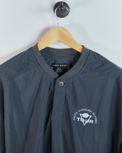 90s Nike Tour Golf Grey Long Sleeve Windbreaker (XL)