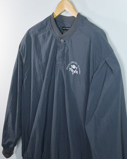 90s Nike Tour Golf Grey Long Sleeve Windbreaker (XL)