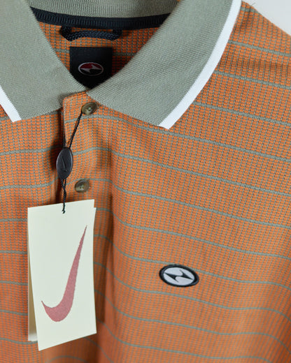 90s Nike Golf Orange/Grey Polo - new with tags (XL)