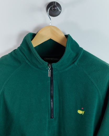90s Bobby Jones Dark Green Masters Quarter Zip Fleece (XL)