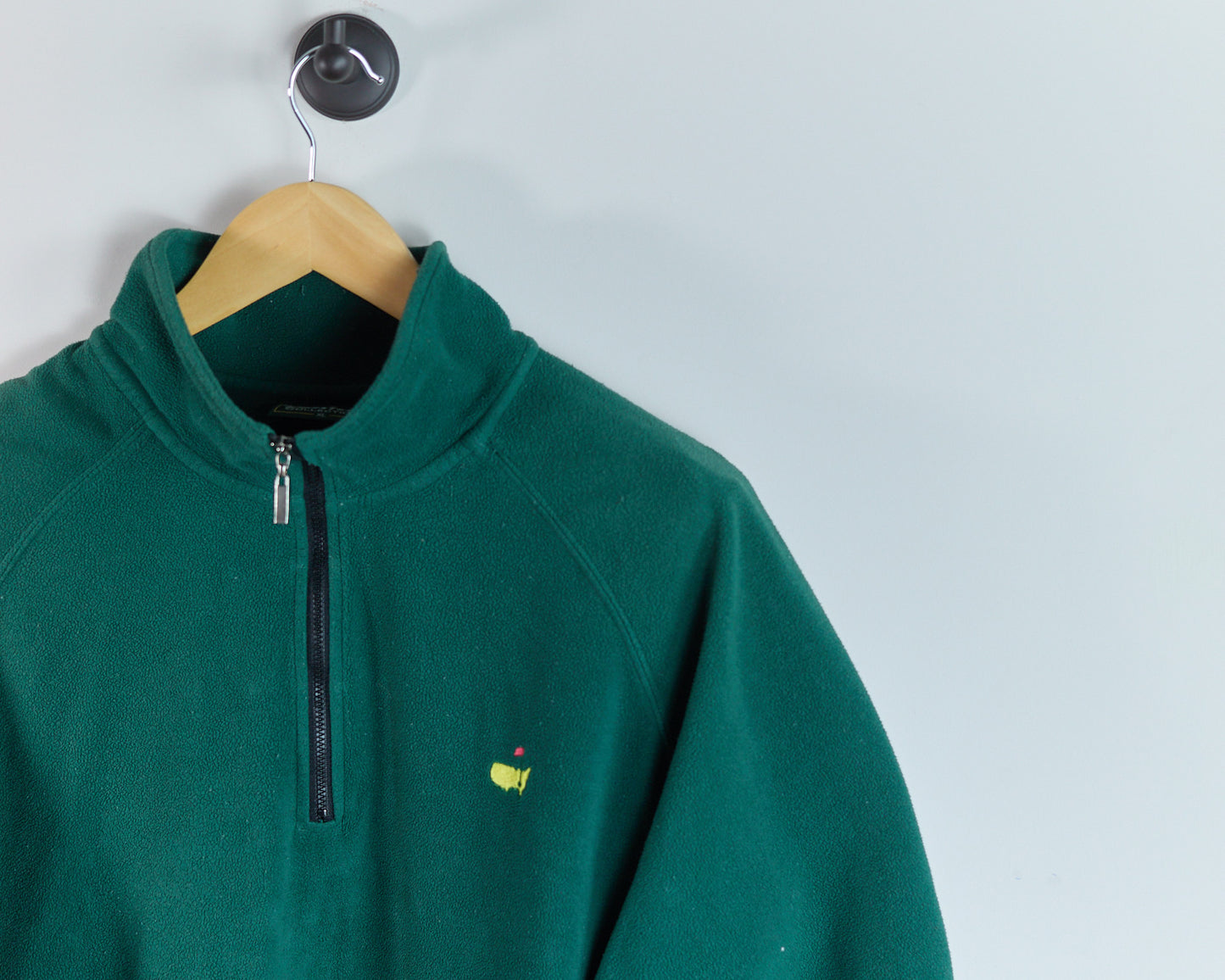 90s Bobby Jones Dark Green Masters Quarter Zip Fleece (XL)