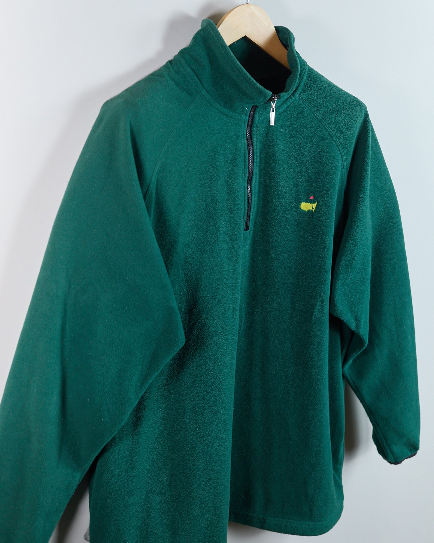 90s Bobby Jones Dark Green Masters Quarter Zip Fleece (XL)