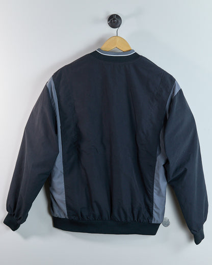 90s Nike Golf Black/Grey V Neck Windbreaker (M)