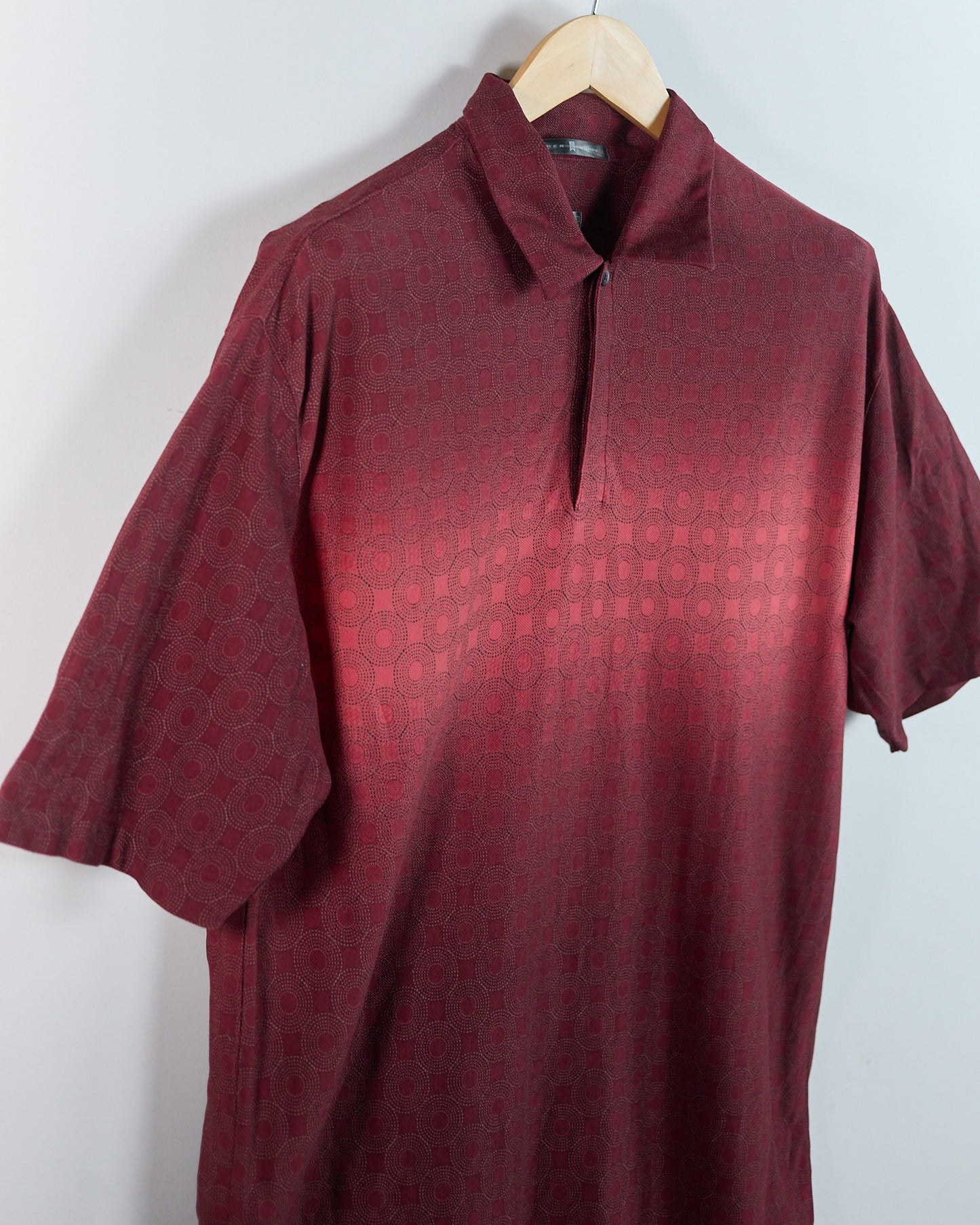 Early 00s Nike Golf Red/Black Polo (XL)