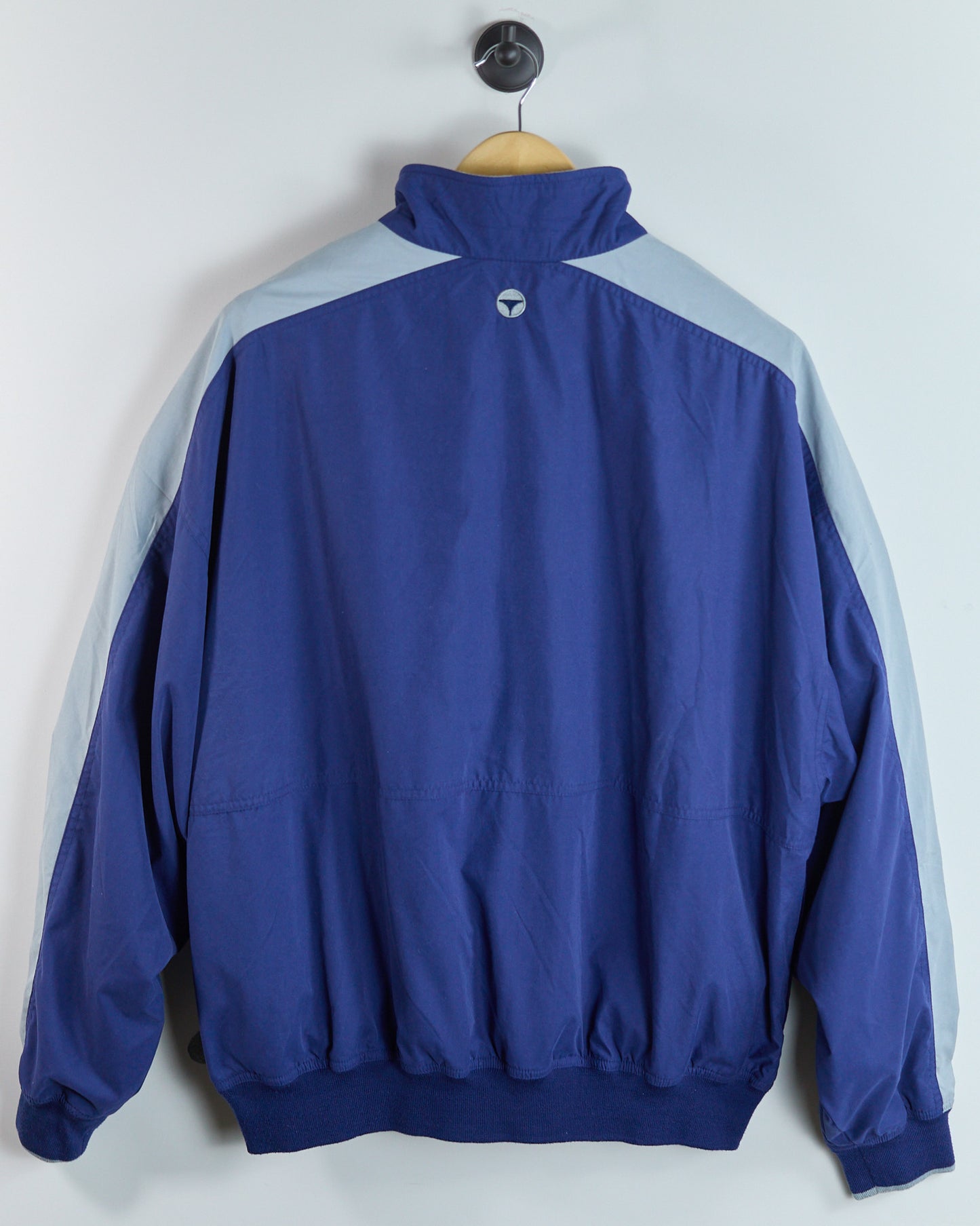 90s TaylorMade Blue/Grey Quarter Zip Windbreaker (XL)