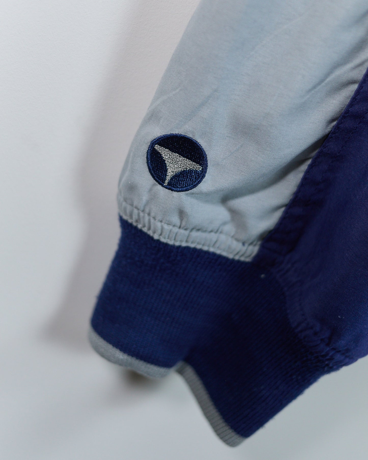90s TaylorMade Blue/Grey Half Zip Windbreaker (XL)