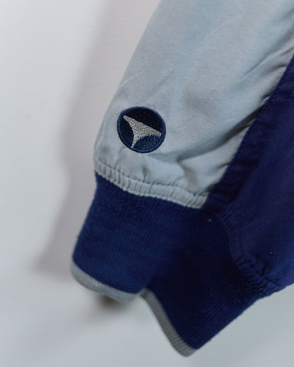 90s TaylorMade Blue/Grey Half Zip Windbreaker (XL)