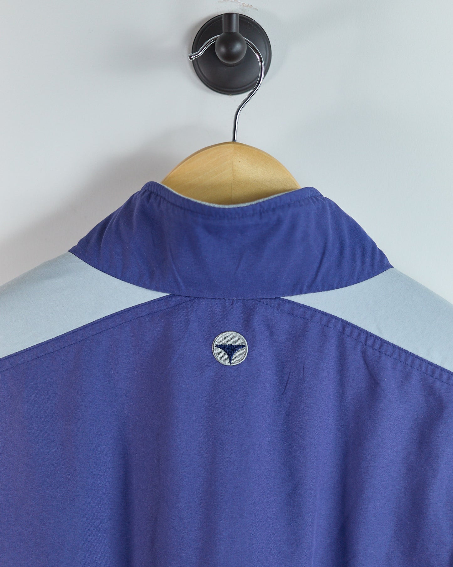90s TaylorMade Blue/Grey Half Zip Windbreaker (XL)