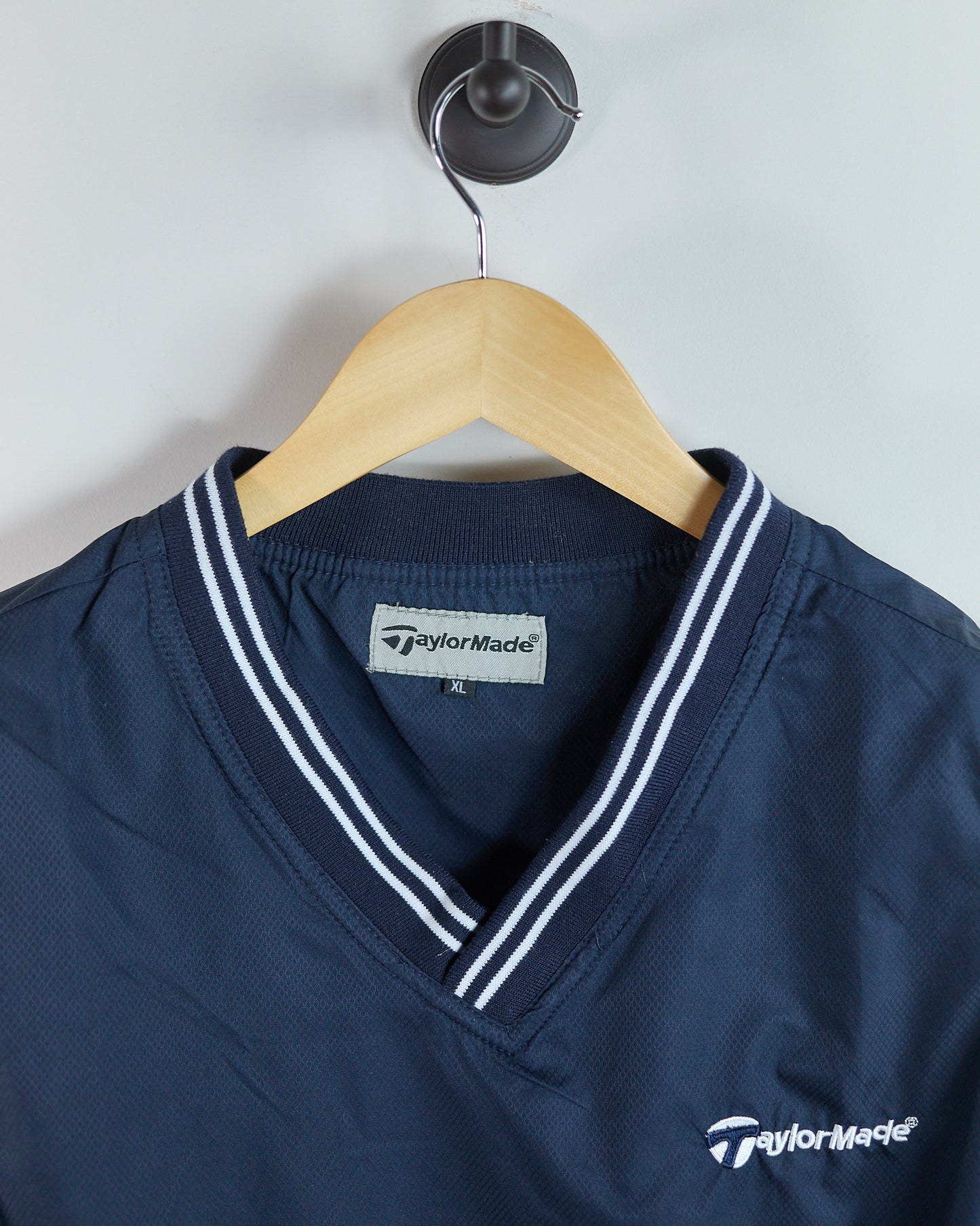 00s TaylorMade Navy/Blue Windbreaker Vest (XL)