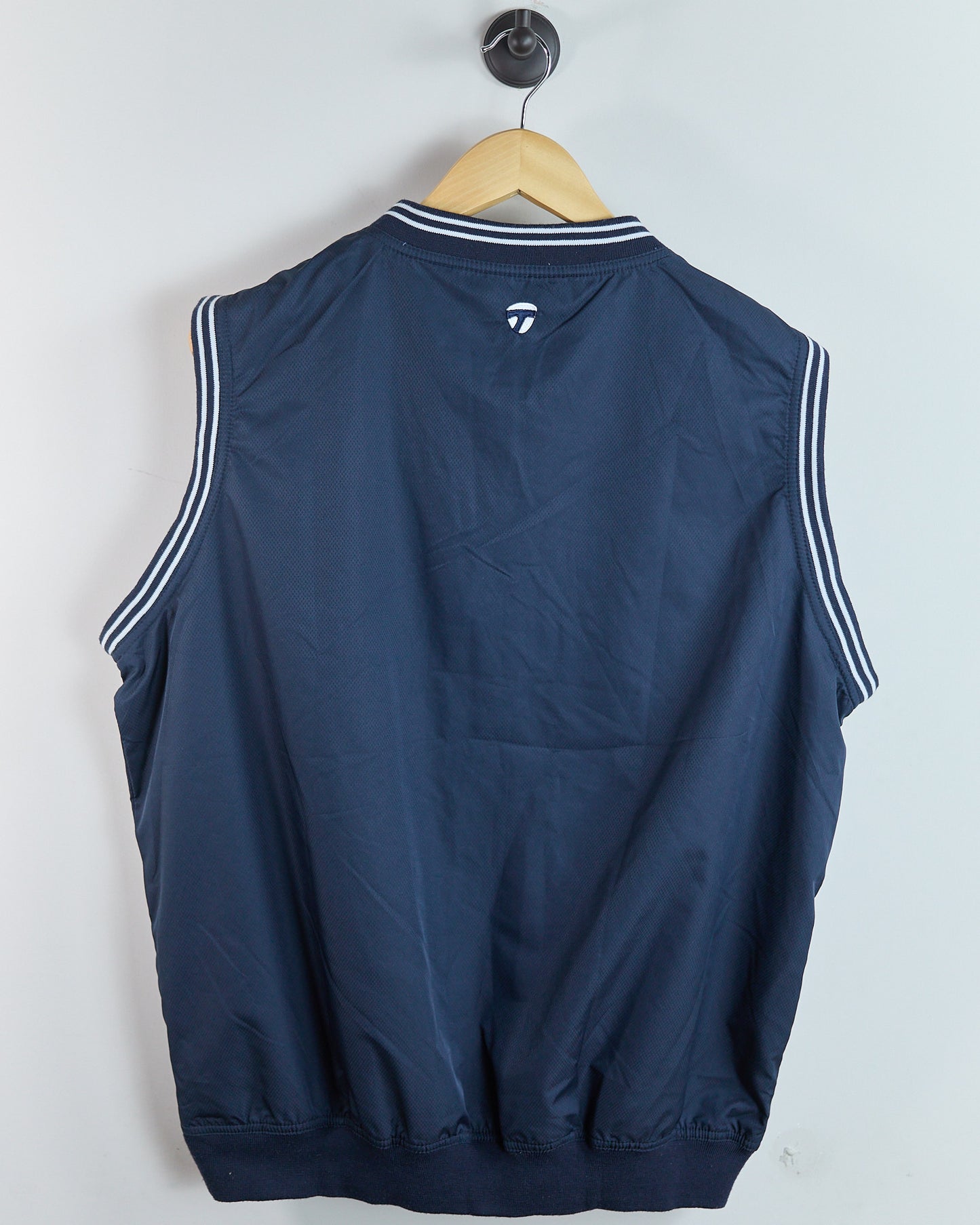 00s TaylorMade Navy/Blue Windbreaker Vest (XL)