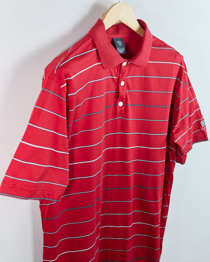 90s Nike Golf Red/Black Polo (L)