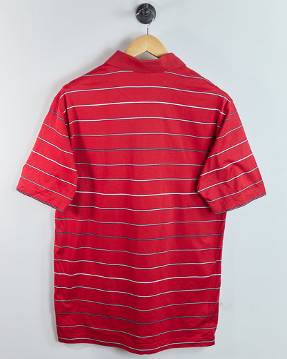 90s Nike Golf Red/Black Polo (L)