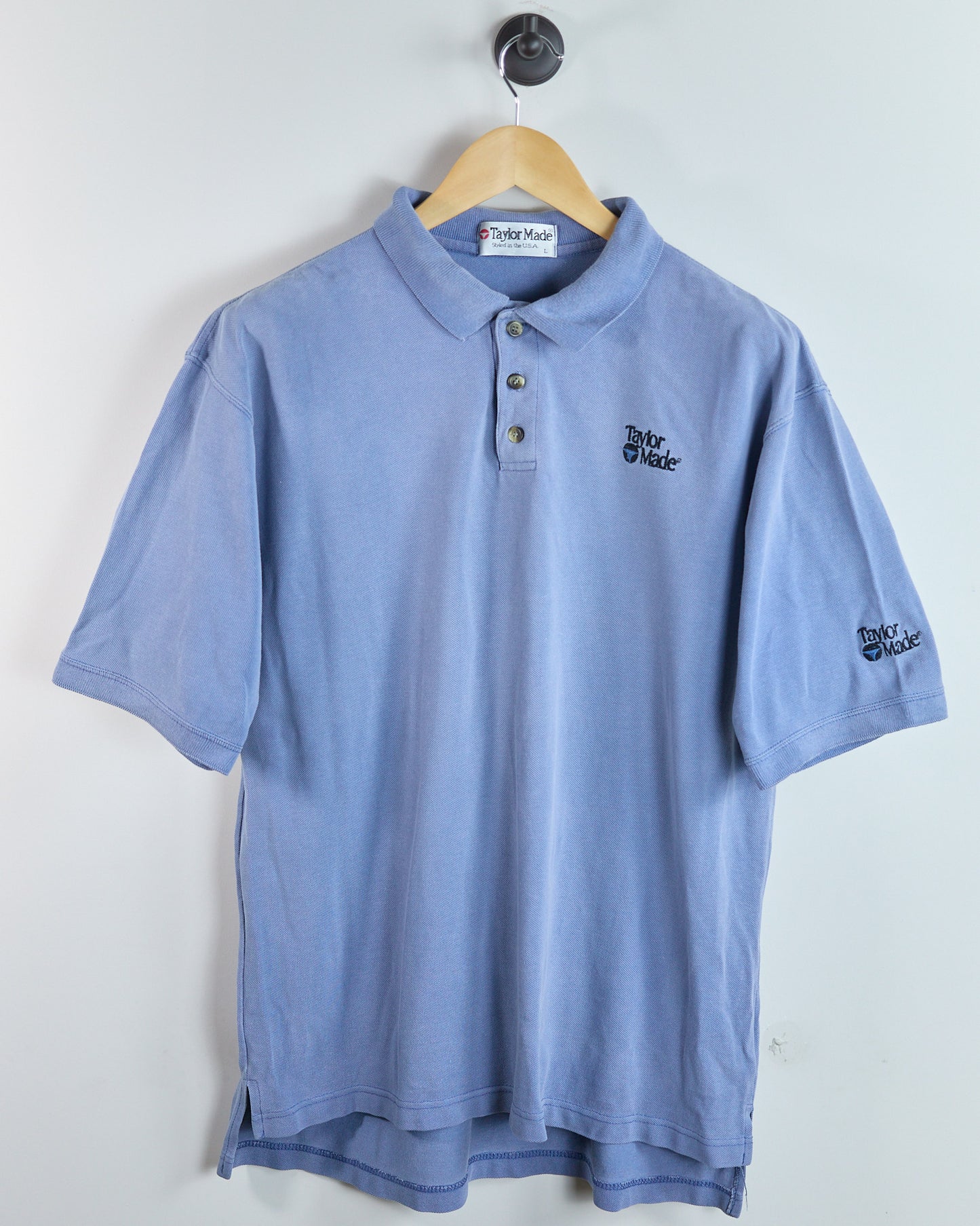 90s TaylorMade Light Blue Polo (L)