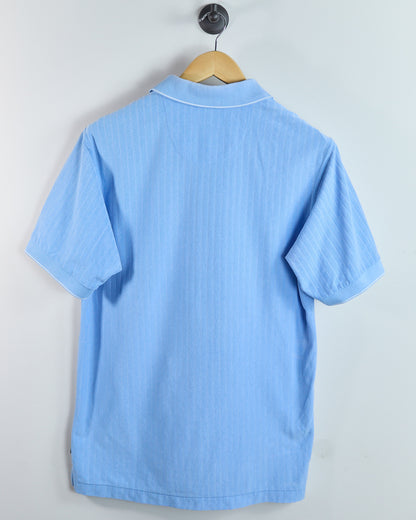 90s Nike Golf Blue/Light Blue Polo (M)