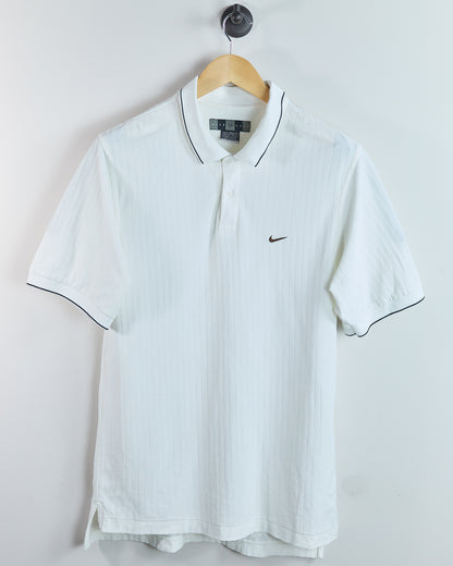 90s Nike Golf White Polo (M)