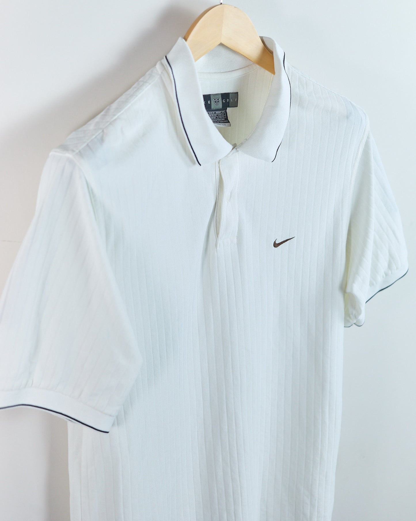 90s Nike Golf White Polo (M)