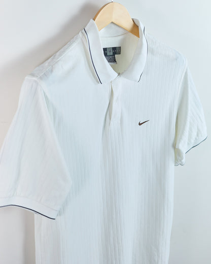 90s Nike Golf White Polo (M)