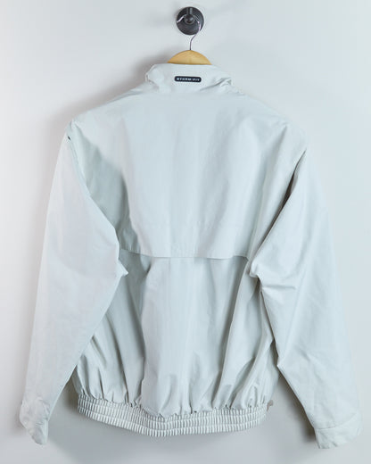 90s Nike Golf White/Cream Full Zip Windbreaker (M)