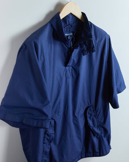 90s Polo Golf Blue Short Sleeve Quarter Zip Jacket (L)