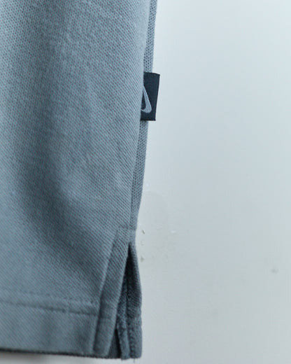 90s Nike Golf Grey/Black Quarter Zip Polo (L)