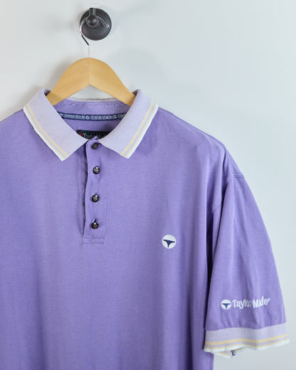 90s TaylorMade Purple/White Polo (M)