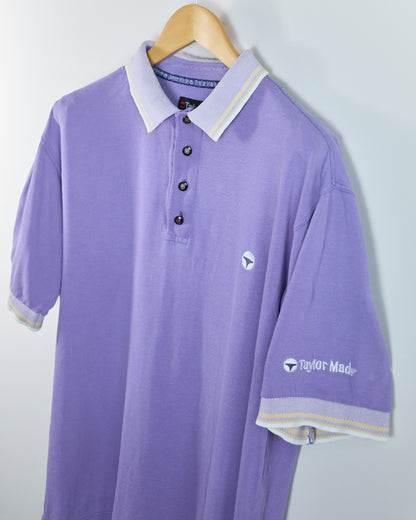 90s TaylorMade Purple/White Polo (M)