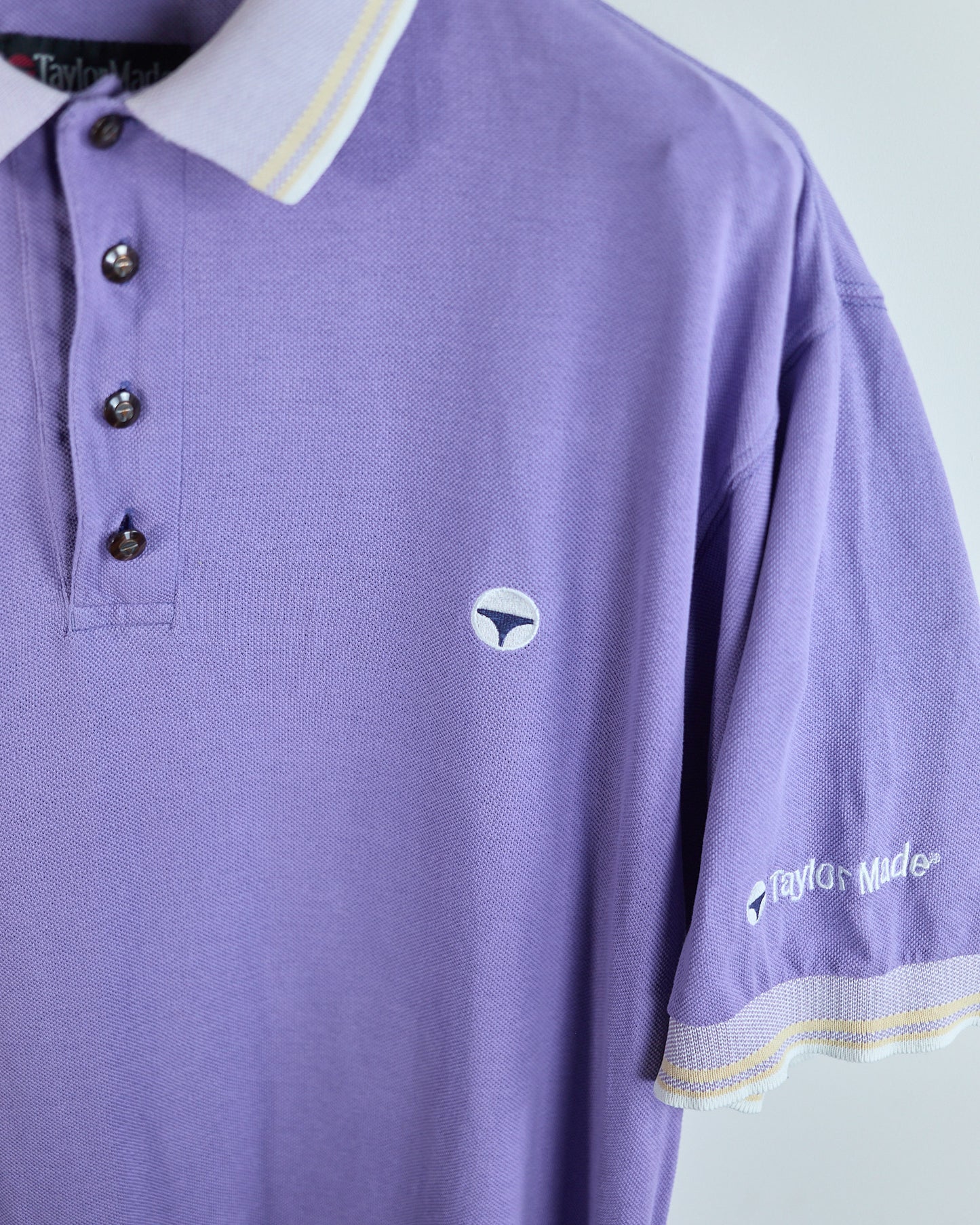 90s TaylorMade Purple/White Polo (M)