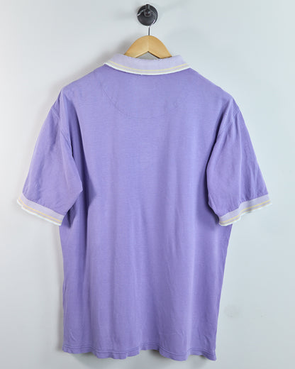 90s TaylorMade Purple/White Polo (M)