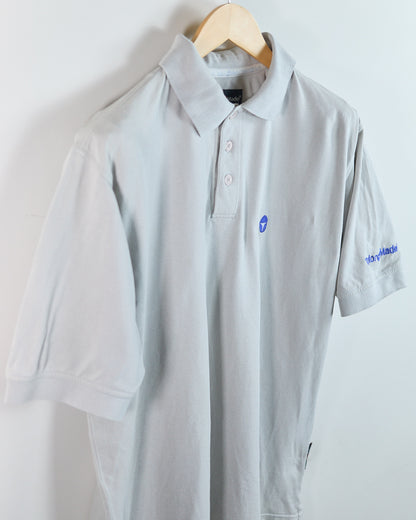 90s TaylorMade Grey/Blue Polo (M)