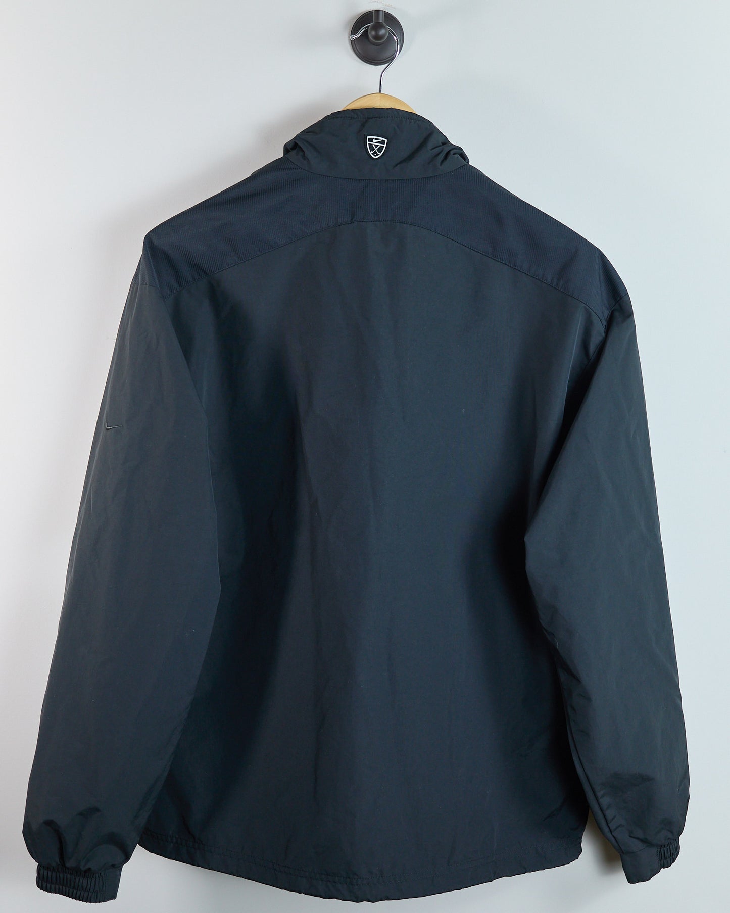 90s Nike Golf Black Quarter Zip Jumper/Jacket (M)