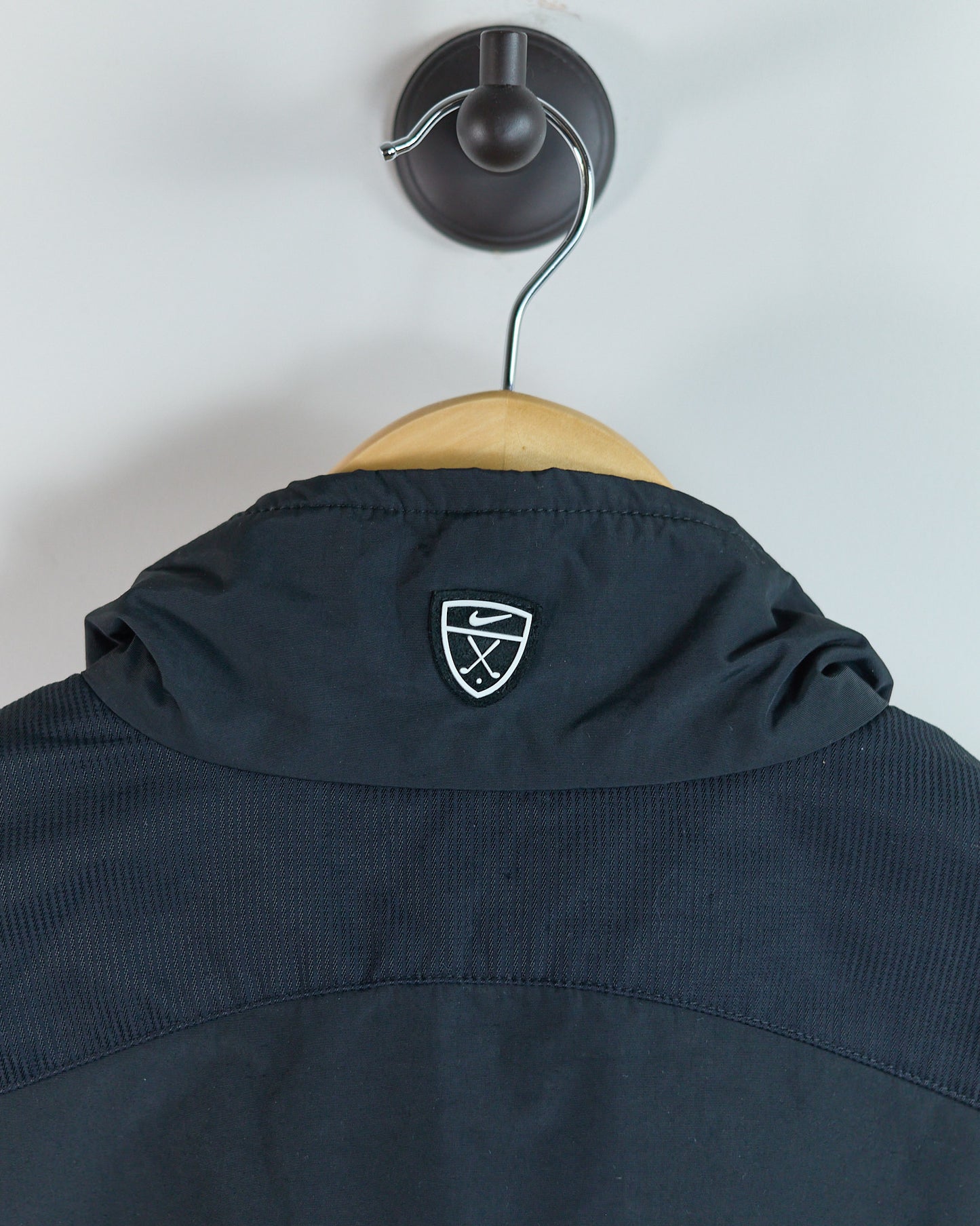 90s Nike Golf Black Quarter Zip Jumper/Jacket (M)