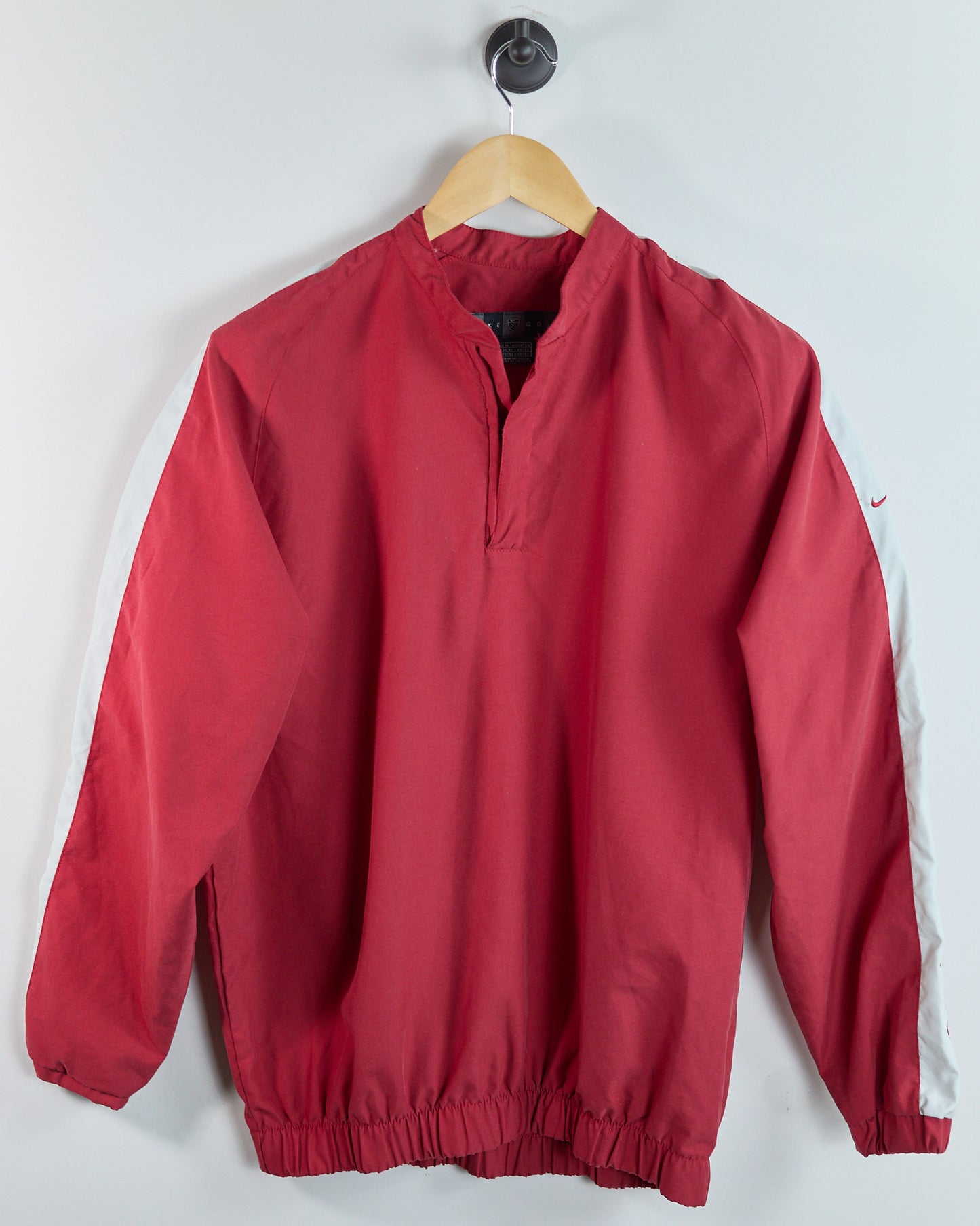 90s Nike Golf Red Quarter Zip Windbreaker (M)