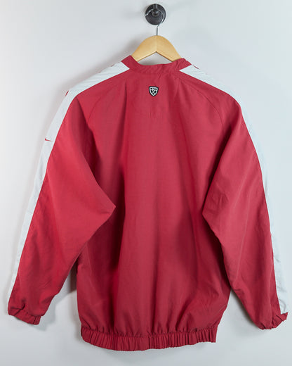 90s Nike Golf Red Quarter Zip Windbreaker (M)
