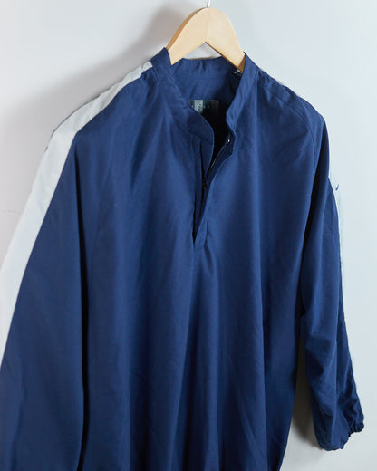 90s Nike Golf Blue/White Quarter Zip Windbreaker (L)