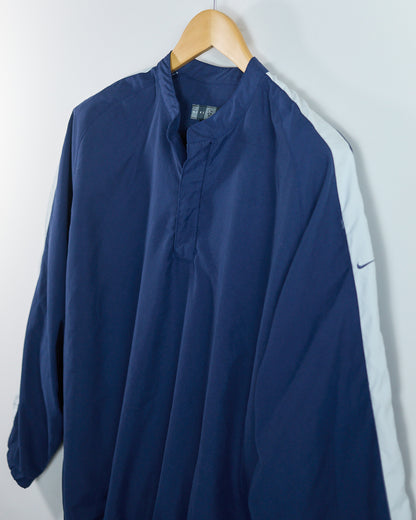 90s Nike Golf Blue/White Quarter Zip Windbreaker (L)