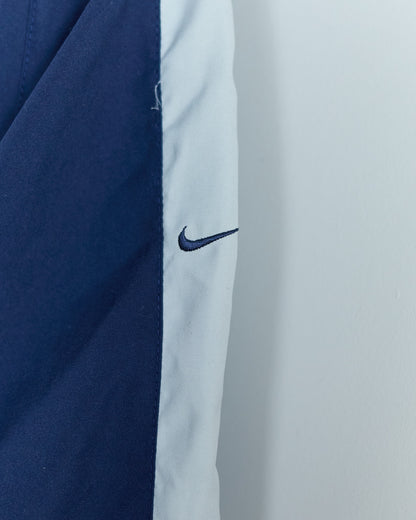 90s Nike Golf Blue/White Quarter Zip Windbreaker (L)