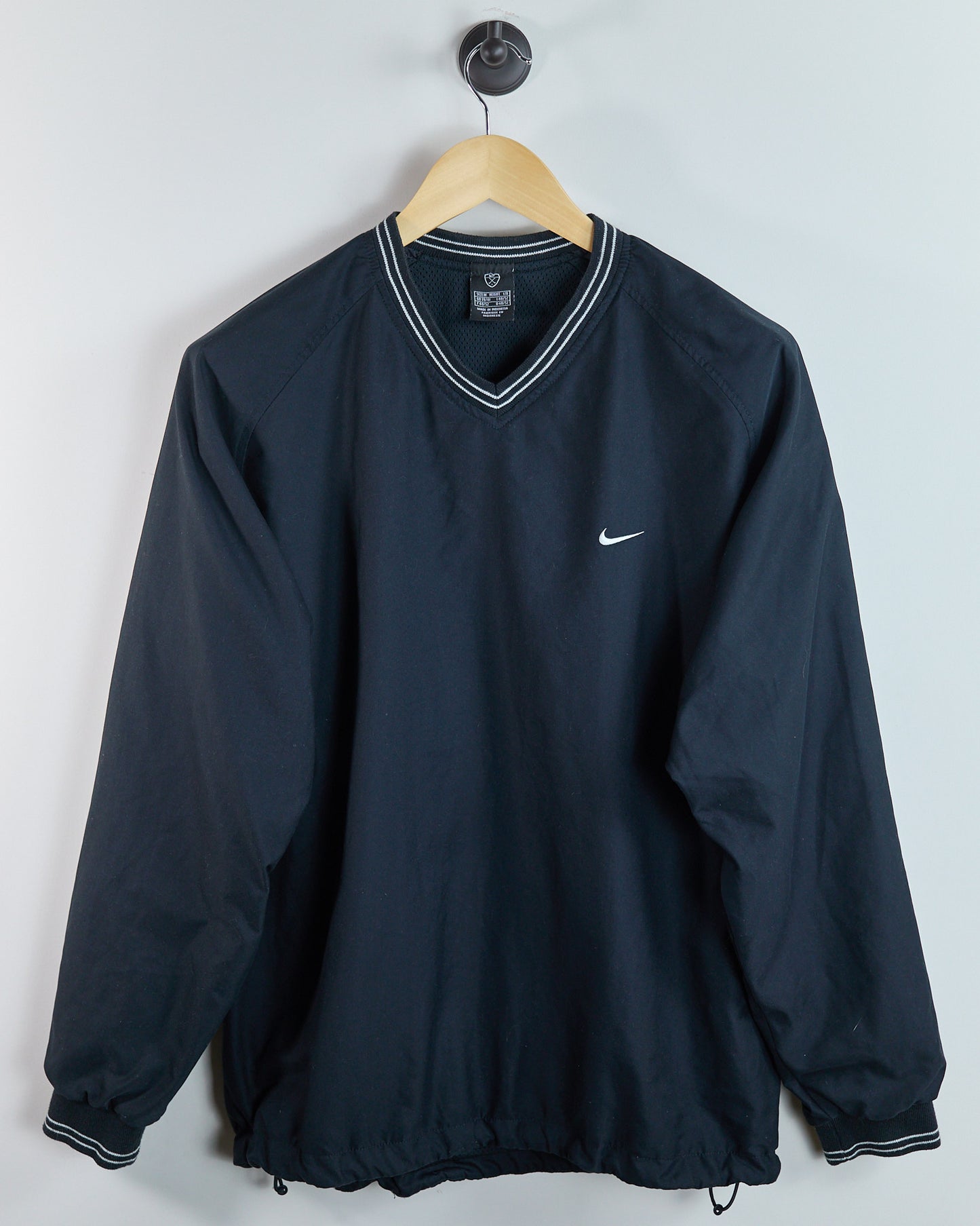 90s Nike Golf Black/White Windbreaker (M)