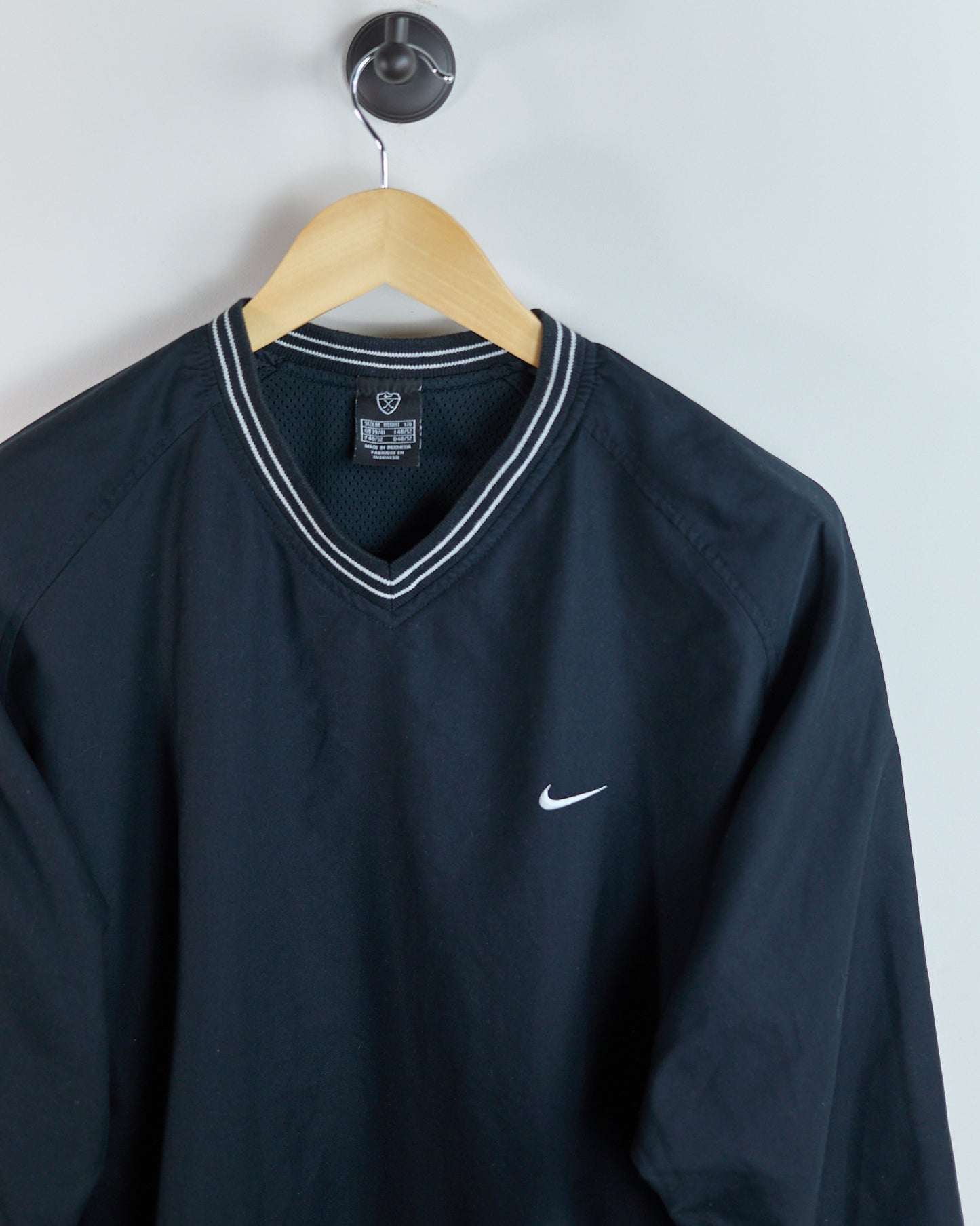 90s Nike Golf Black/White Windbreaker (M)