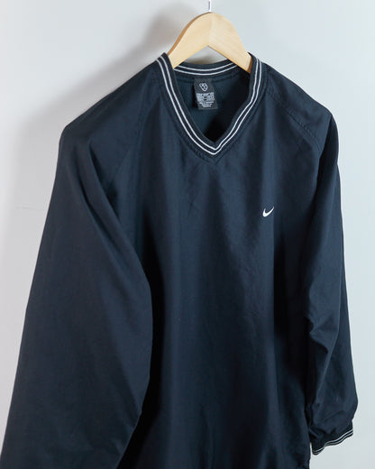 90s Nike Golf Black/White Windbreaker (M)
