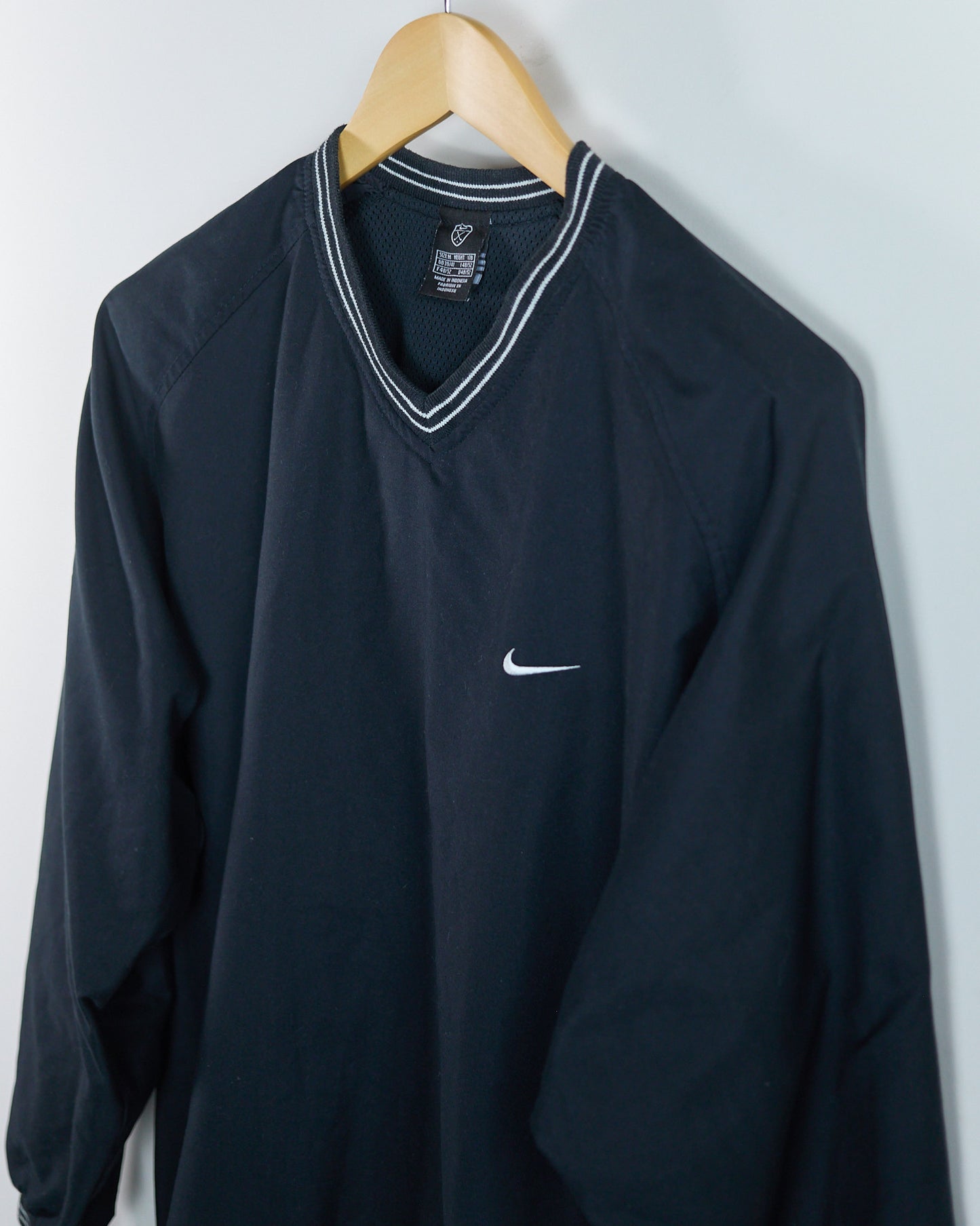 90s Nike Golf Black/White Windbreaker (M)