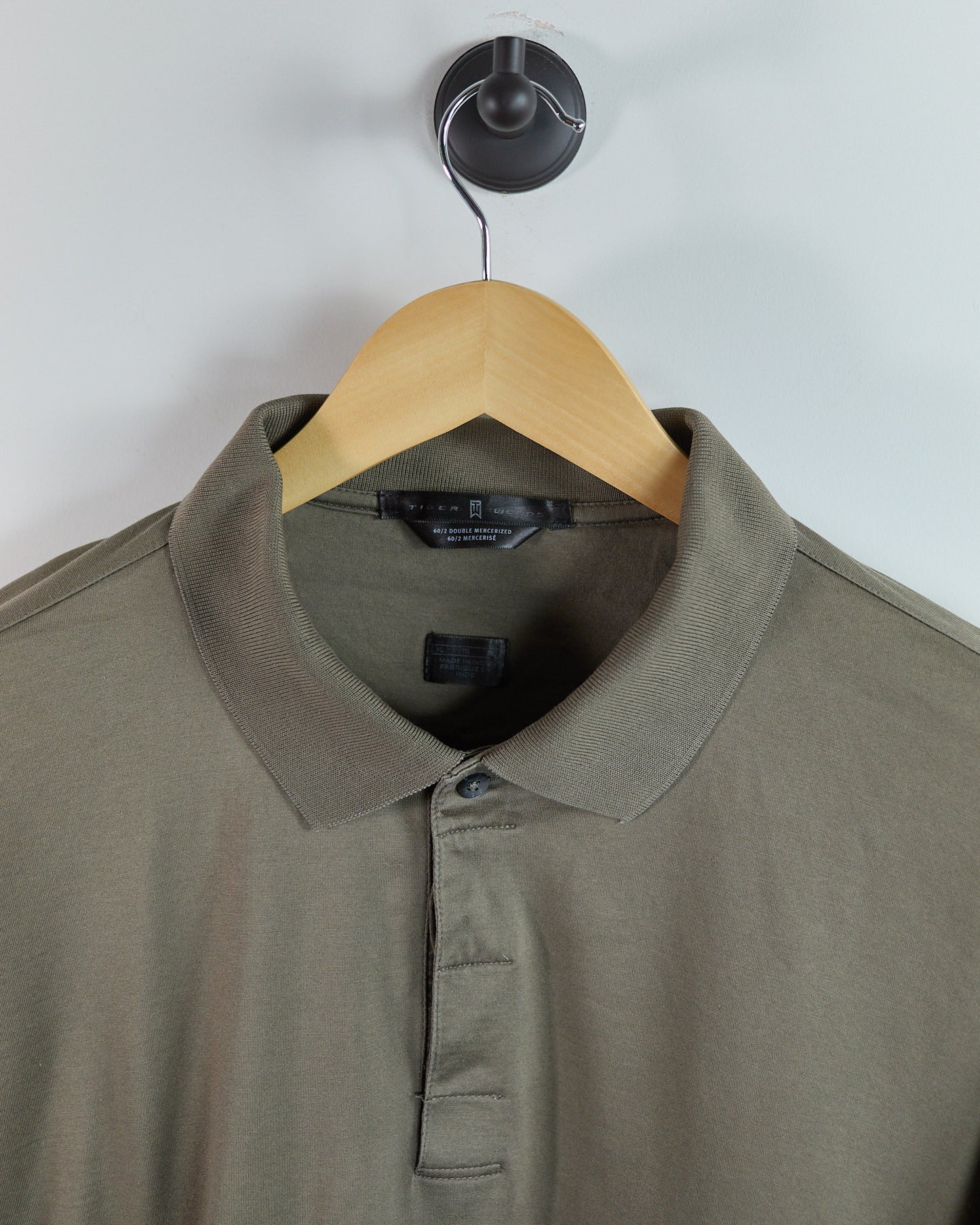 Early 00s Nike Golf Green Long Sleeve Polo (XL)