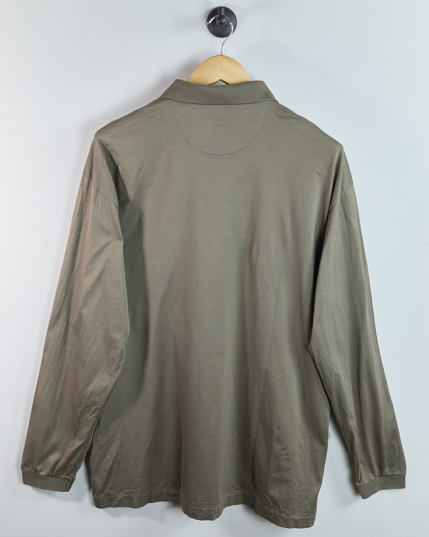 Early 00s Nike Golf Green Long Sleeve Polo (XL)