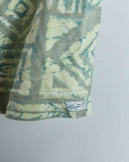 90s Greg Norman Cream/Green Polo (L)