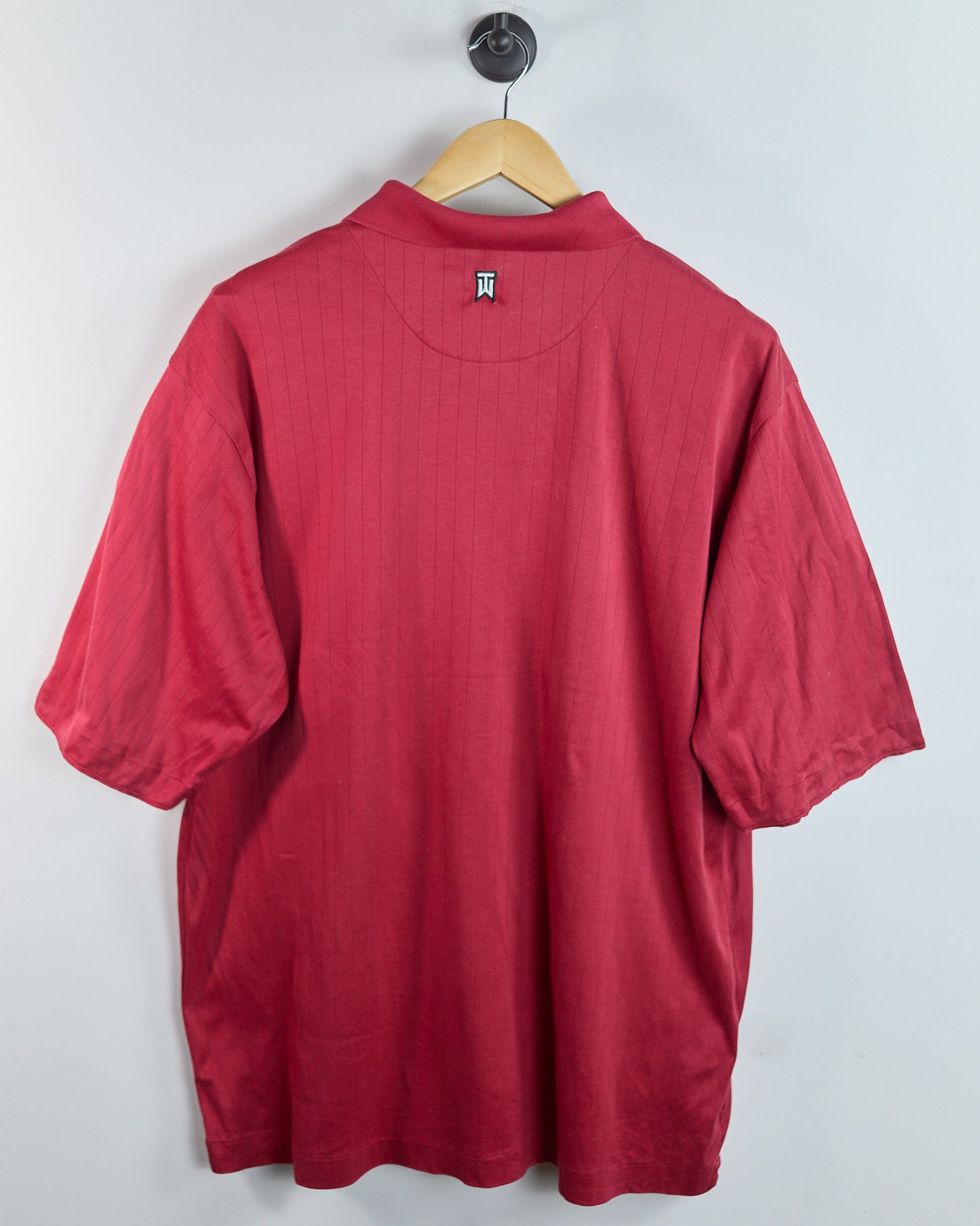 90s Nike Golf Tiger Woods Red Polo (XL)
