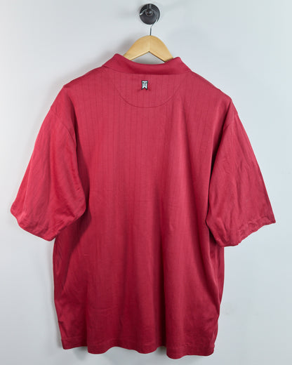 90s Nike Golf Tiger Woods Red Polo (XL)