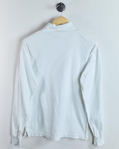 80s Nike Golf White Long Sleeve Turtle Neck (S)