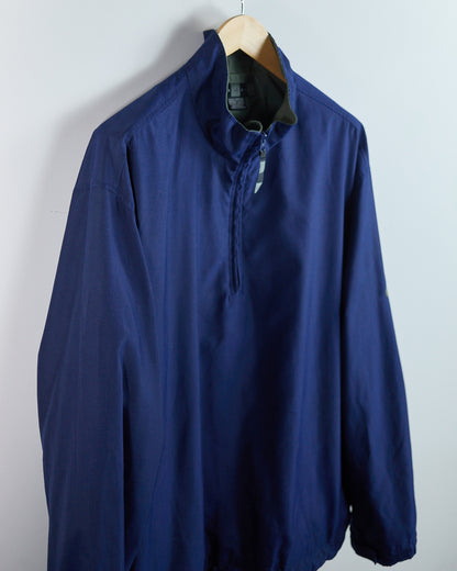 90s to 00s Nike Golf Blue Quarter Zip Windbreaker (XL)
